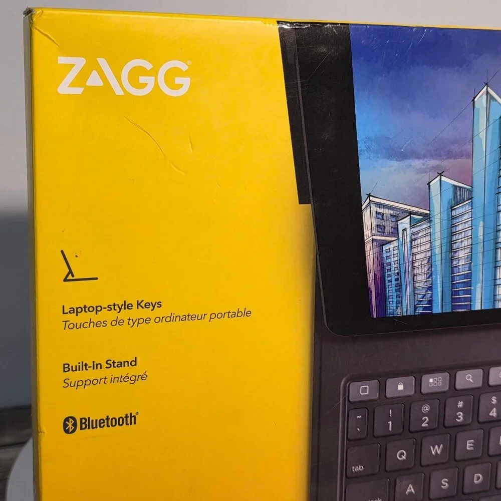 Zagg Messenger Folio 2 For iPad/iPad Air Bluetooth Keyboard Case - Black